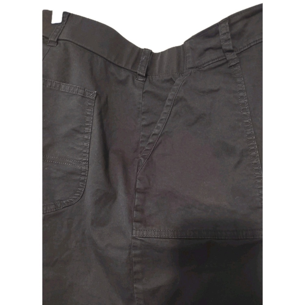 Lee Shorts M Women 22W Black Plus Size Utility Gorpcore Normcore Casual Summer - Picture 11 of 12